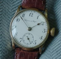 Ferguson & Page Saint John N.B. early 20th C private label wristwatch